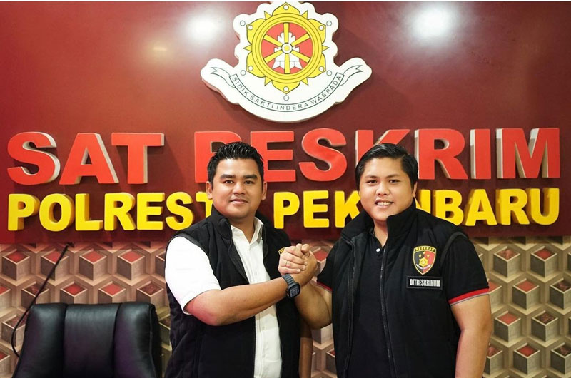 Jatanras Polda Riau Dukung Penuh Satreskrim Polresta  